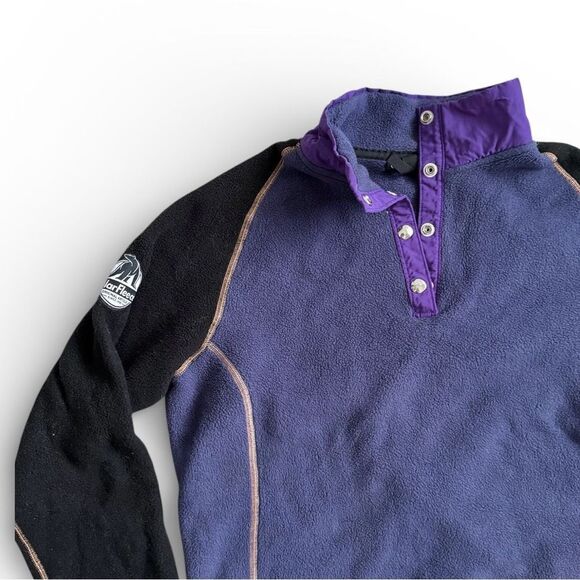 PolarFleece Polartec Pullover Fleece Retro Sweatshirt Outdoor Shirt XL Gorpcore - Picture 3 of 7